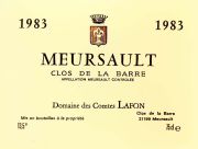 Meursault-Clos de la Barre-Lafon